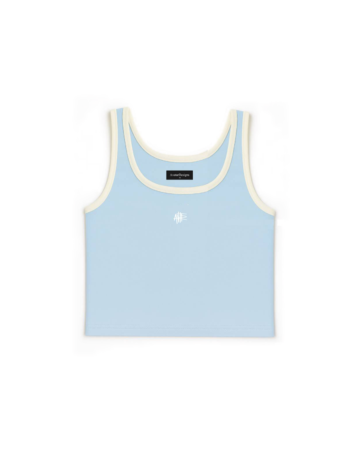 Top Color Azul Claro