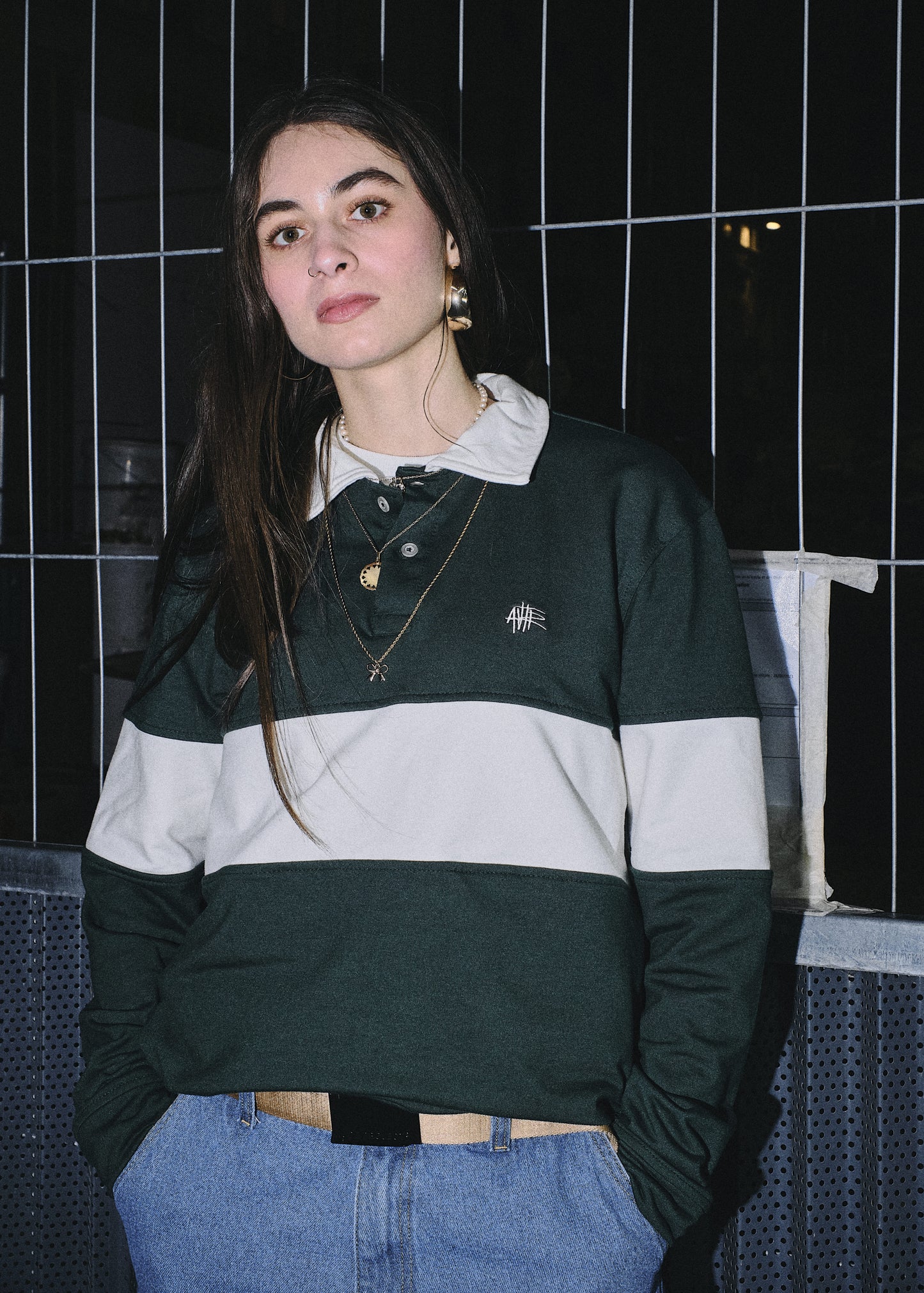 Sweater Polo Rugby Verde