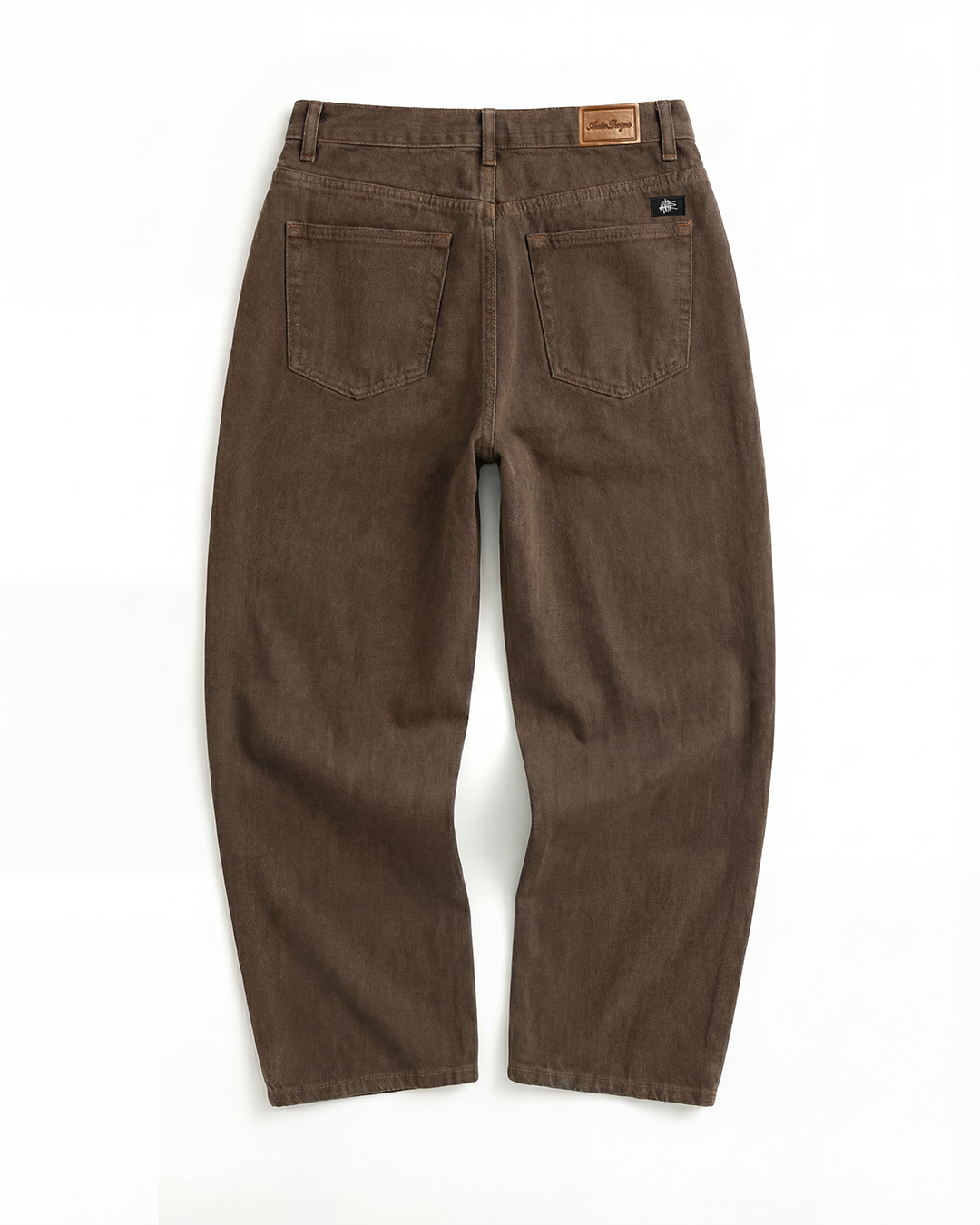 Baggy Dril Mujer Clásico Café