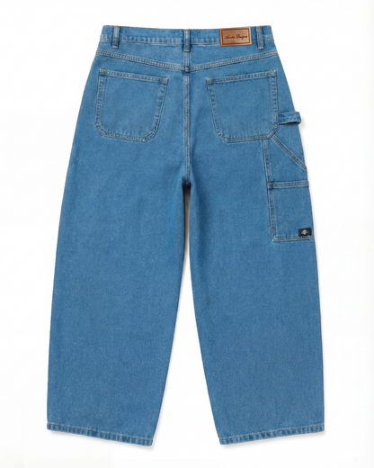 Baggy Jean Hombre Carpintero Azul Medio