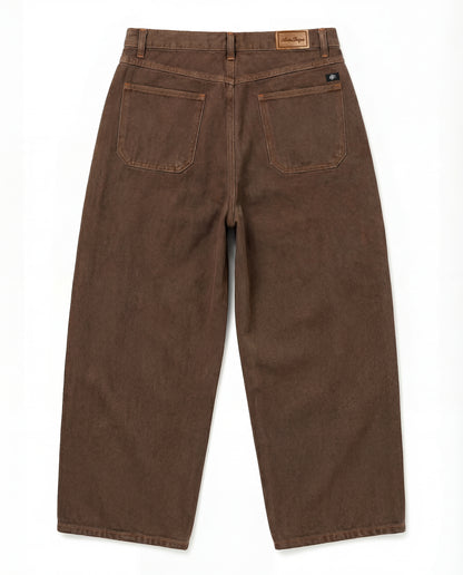 Baggy Dril Hombre Clásico Café