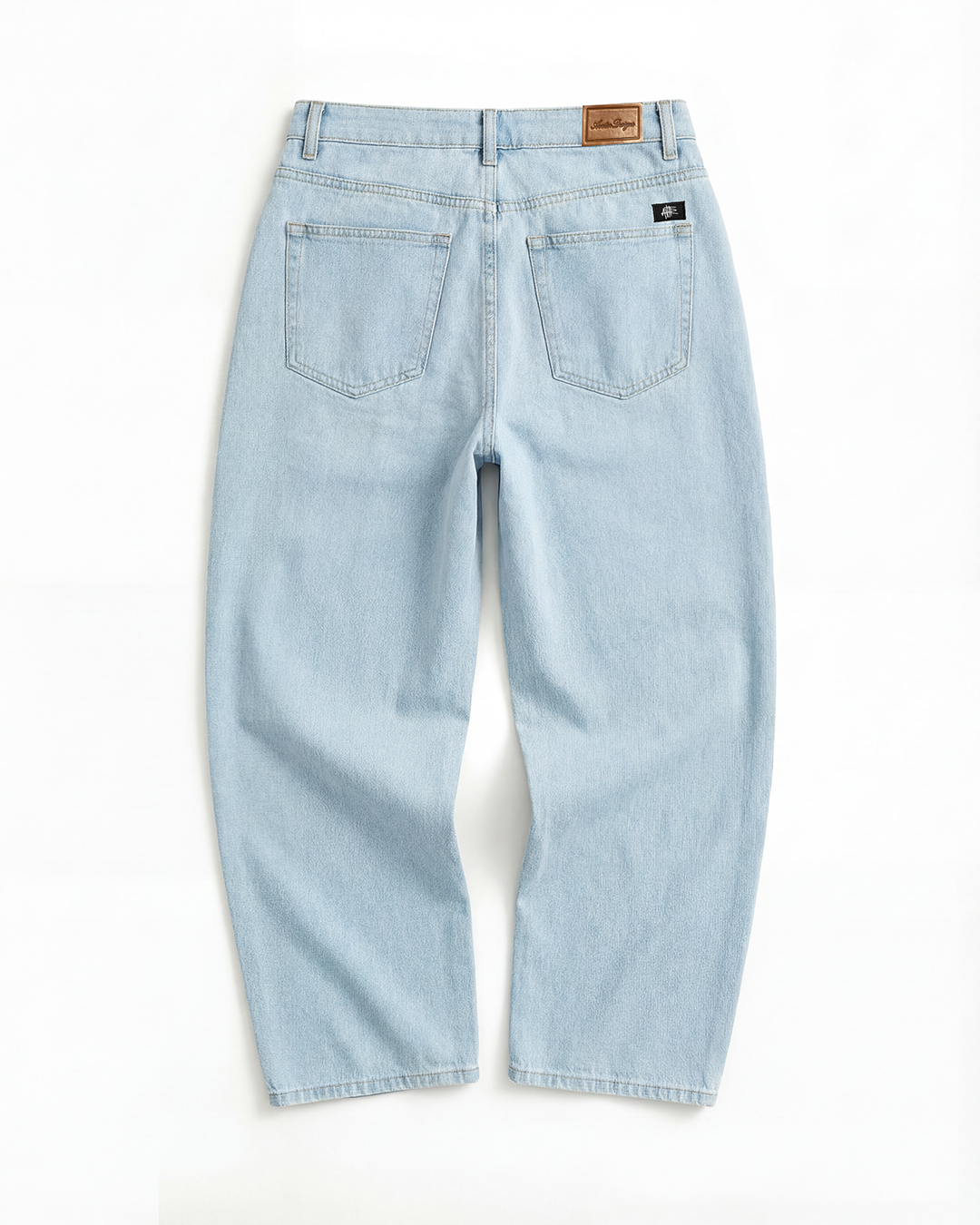 Baggy Jean Mujer Clásico Azul Claro