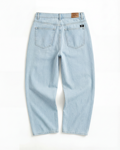 Baggy Jean Mujer Clásico Azul Claro