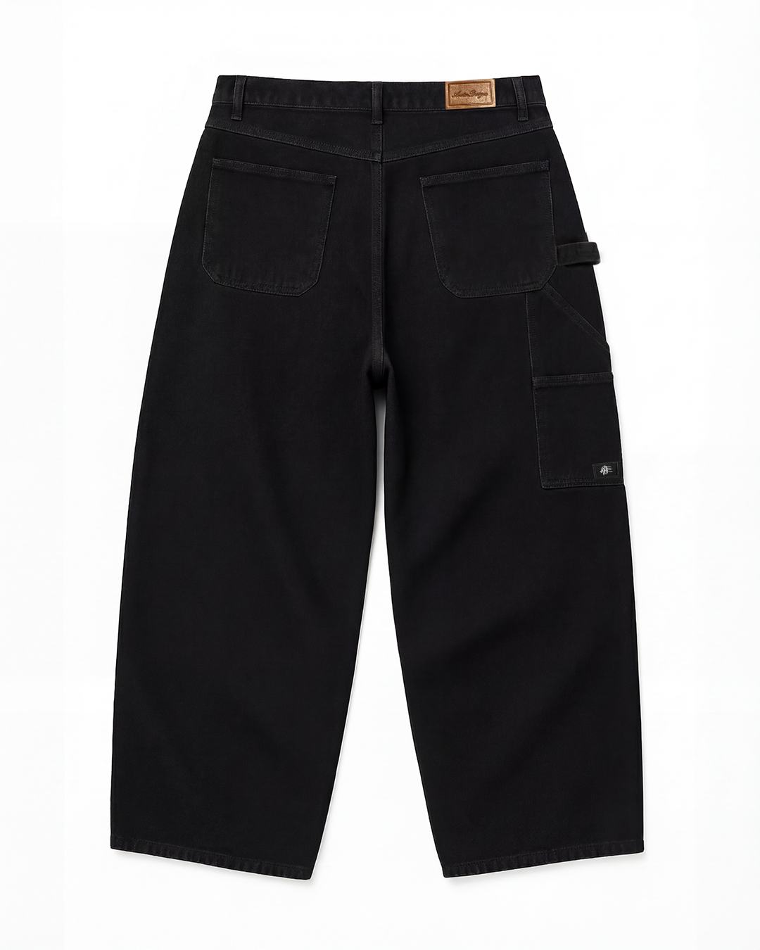Baggy Jean Hombre Carpintero Negro
