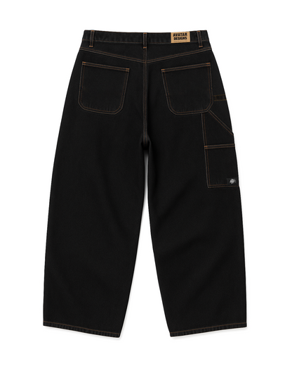 Baggy Jean Carpintero Negro