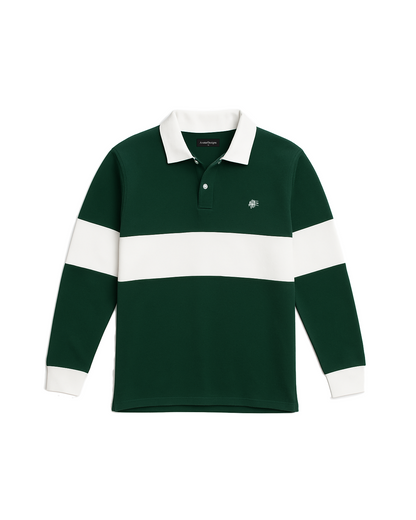 Sweater Polo Rugby Verde