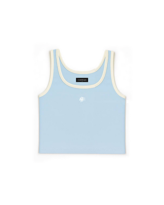 Top Color Azul Claro