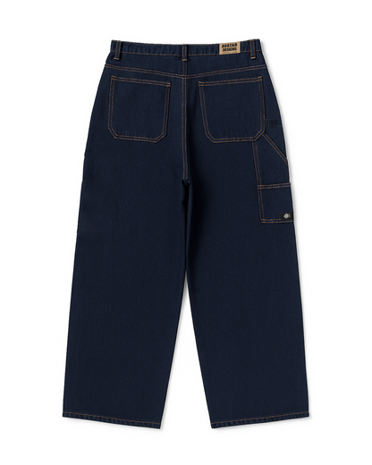 Baggy Jean Carpintero Azul Oscuro