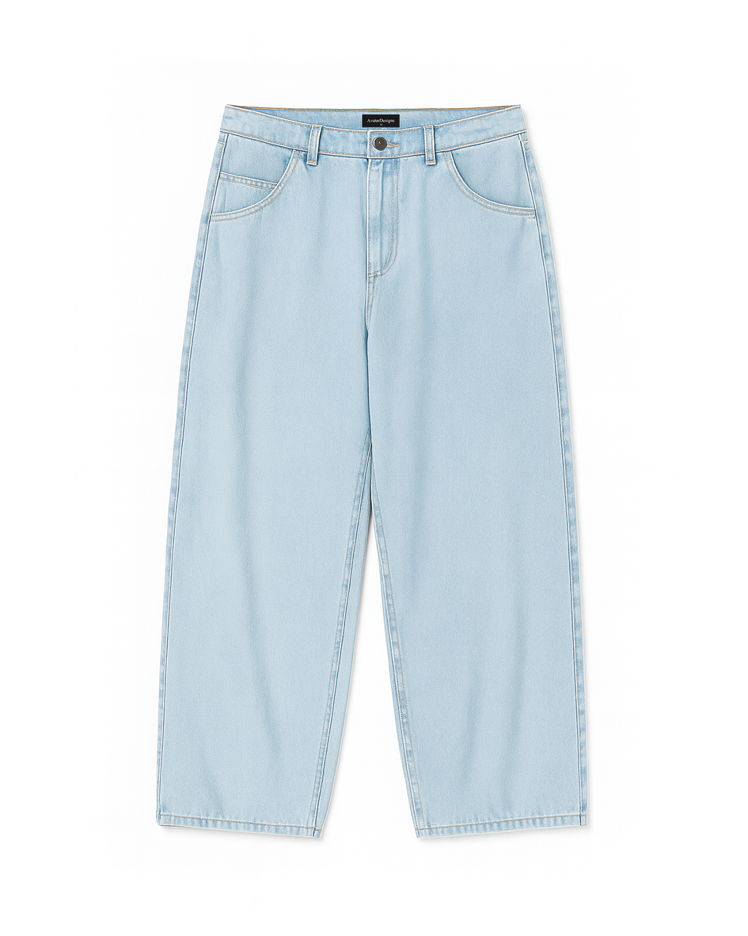 Baggy Jean Hombre Carpintero Azul Claro