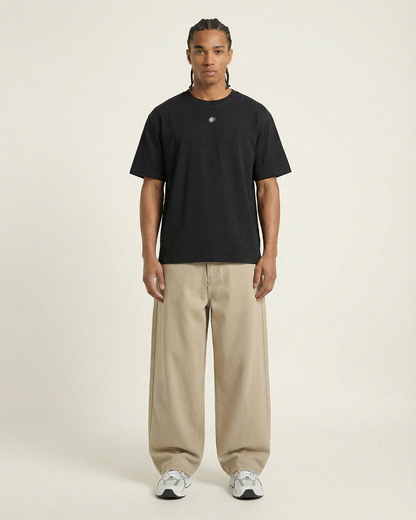 Baggy Dril Carpintero Beige