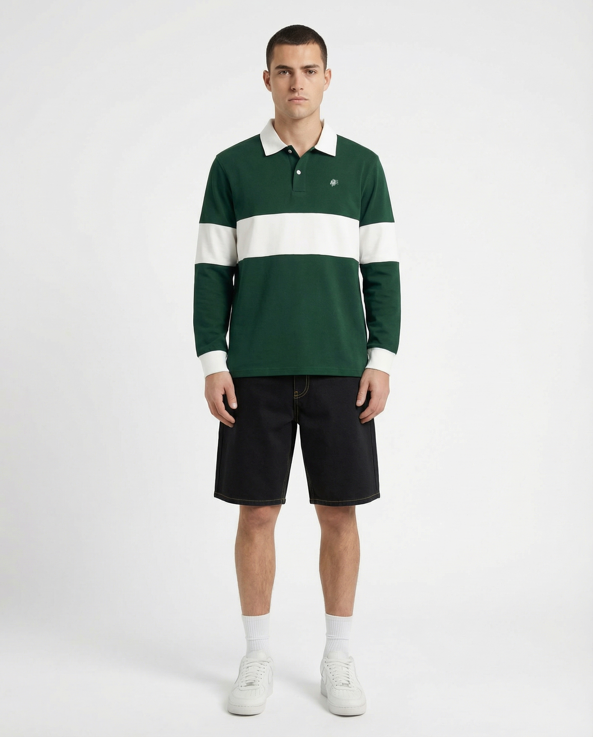 Bermuda Unisex Carpintera Negra
