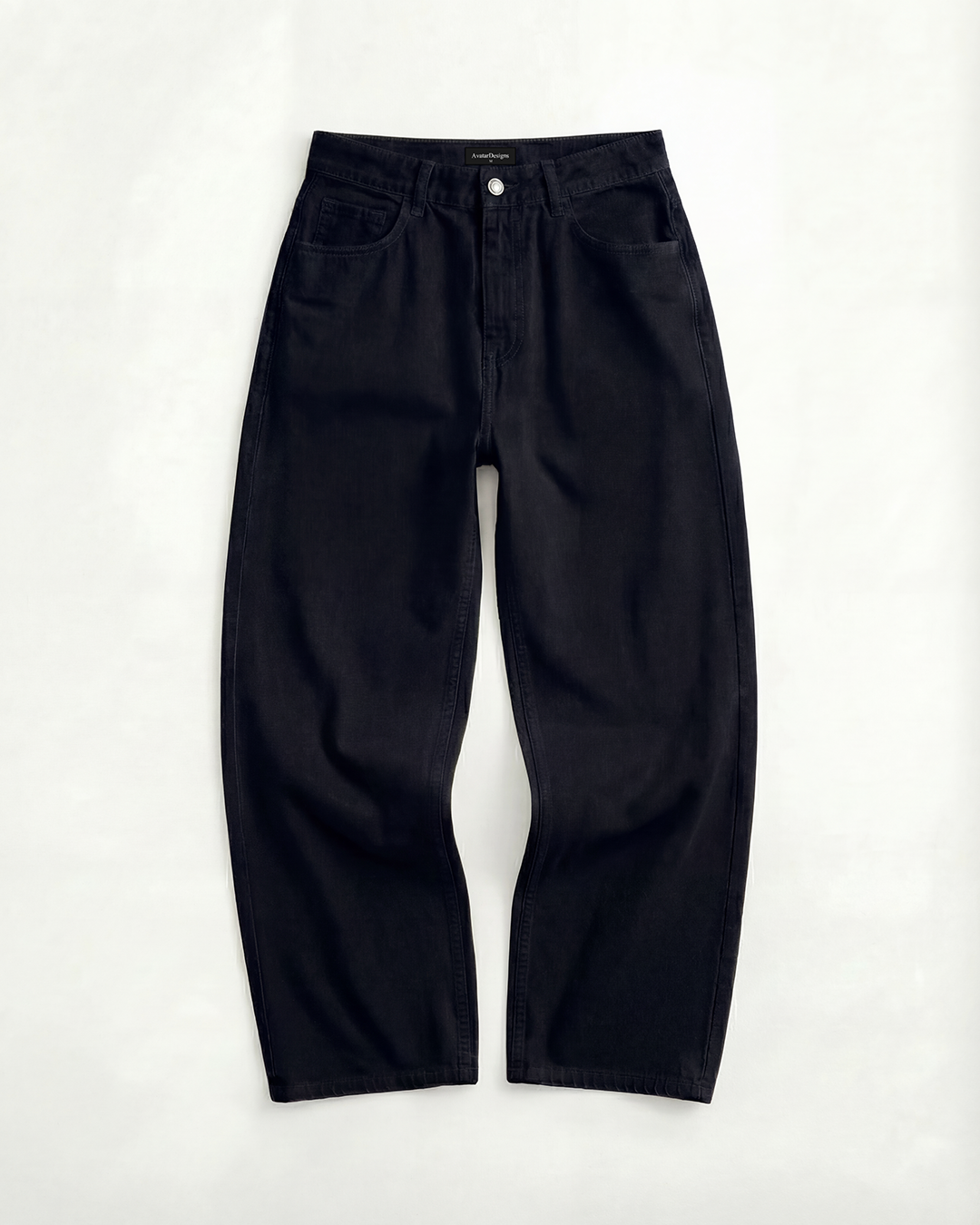 Baggy Jean Mujer Clásico Negro