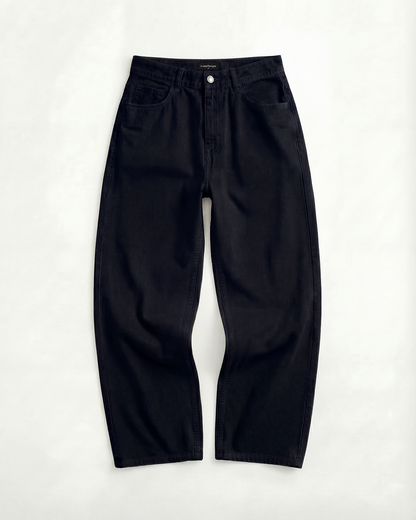 Baggy Jean Mujer Clásico Negro