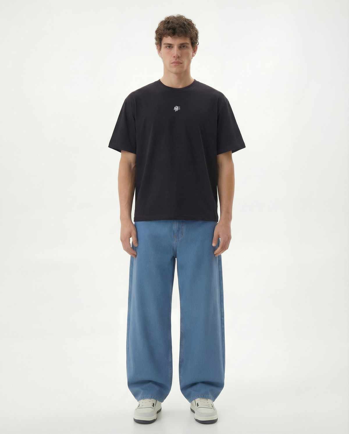 Baggy Jean Hombre Carpintero Azul Medio