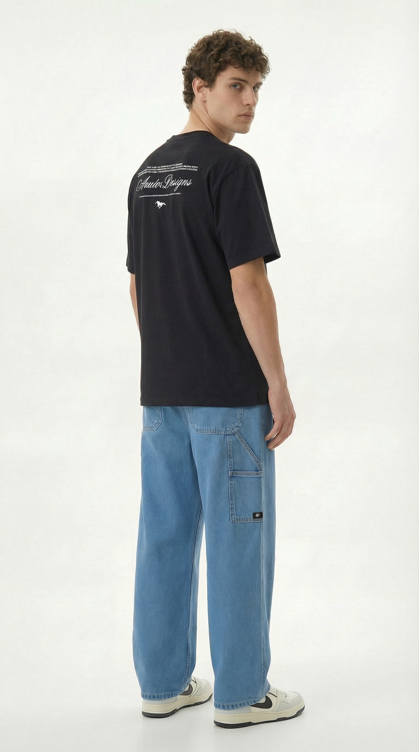 Baggy Jean Carpintero Azul Medio