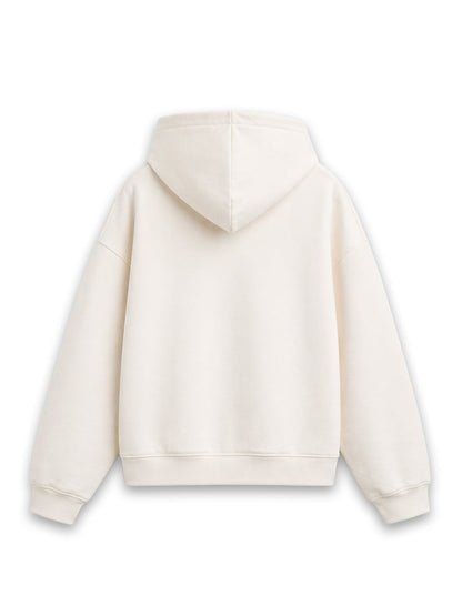 Hoodie Beige AvatarDesigns Oversize