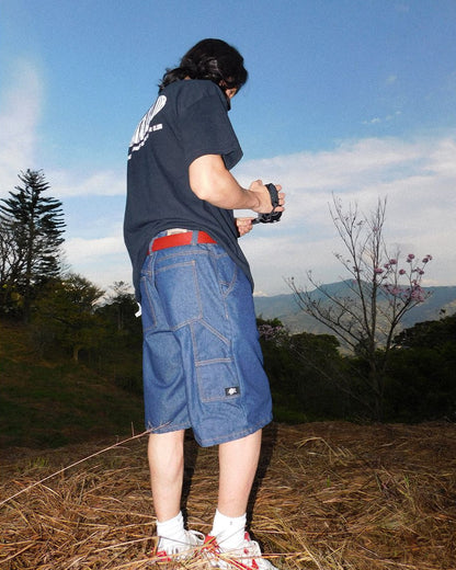 Bermuda Unisex Carpintera Azul Oscuro