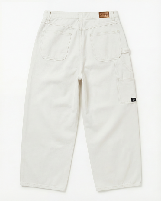 Baggy Dril Hombre Carpintero Beige