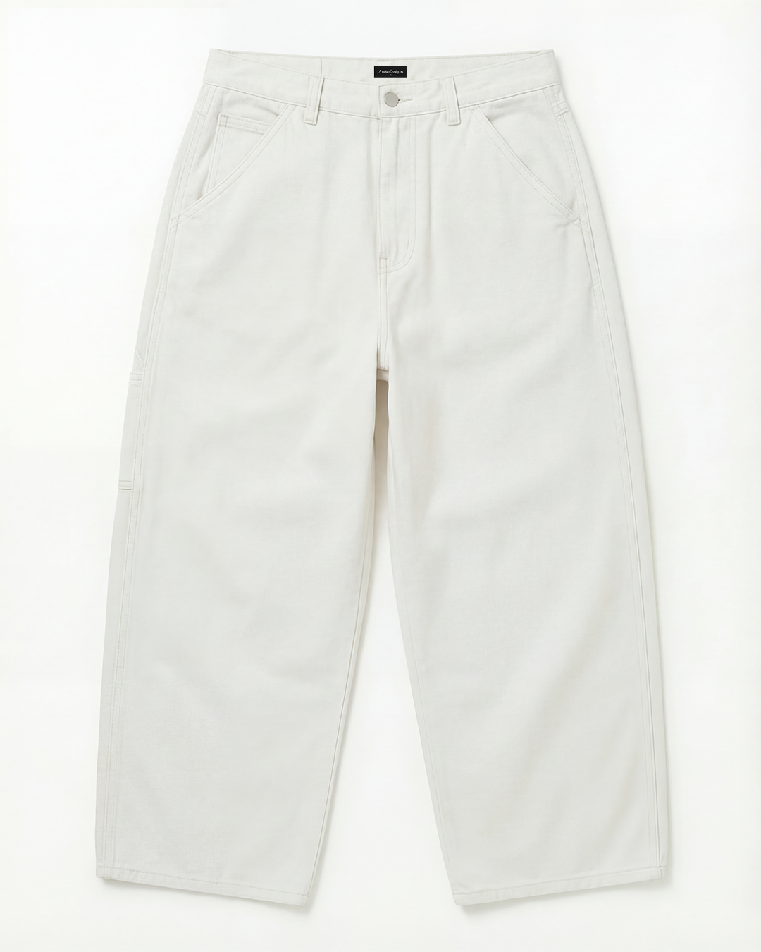 Baggy Dril Hombre Clásico Beige