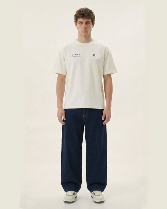 Baggy Jean Hombre Clásico Azul Oscuro