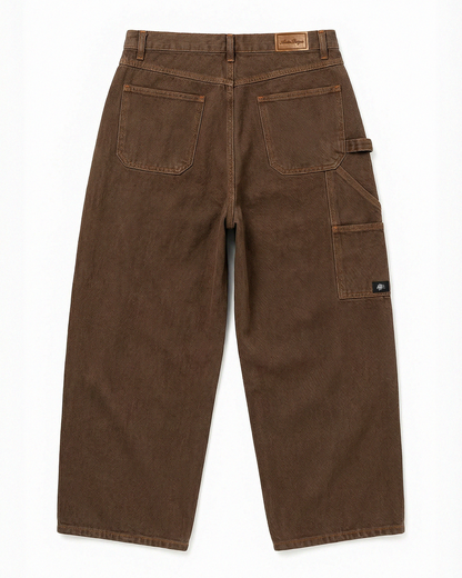 Baggy Dril Carpintero Café