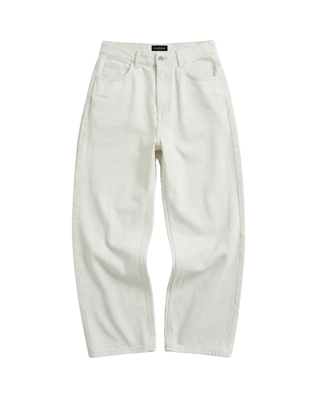 Baggy Dril Mujer Clásico Beige