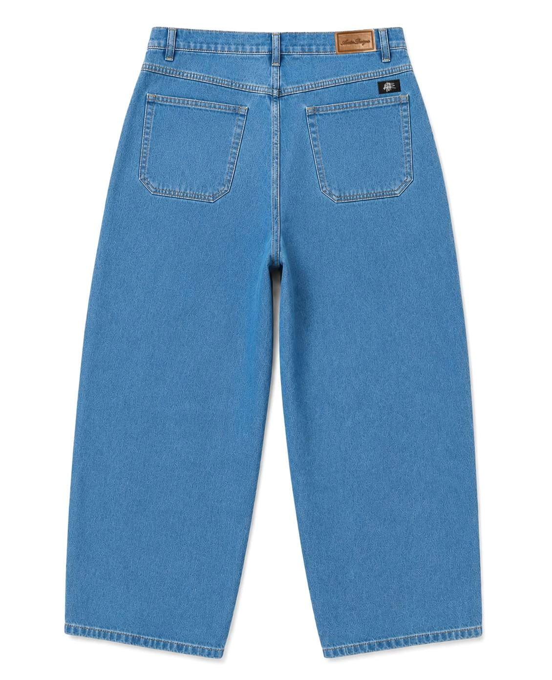 Baggy Jean Hombre Clásico Azul Medio