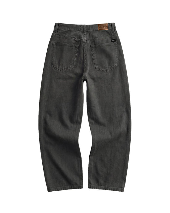 Baggy Jean Mujer Clásico Gris