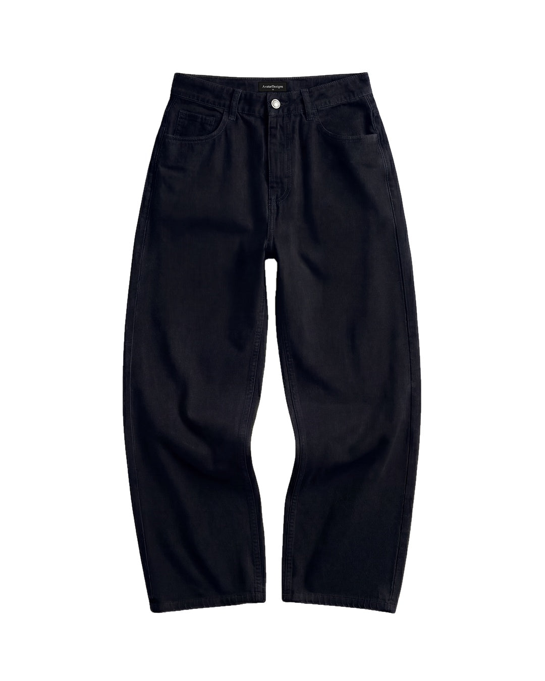 Baggy Jean Mujer Clásico Negro