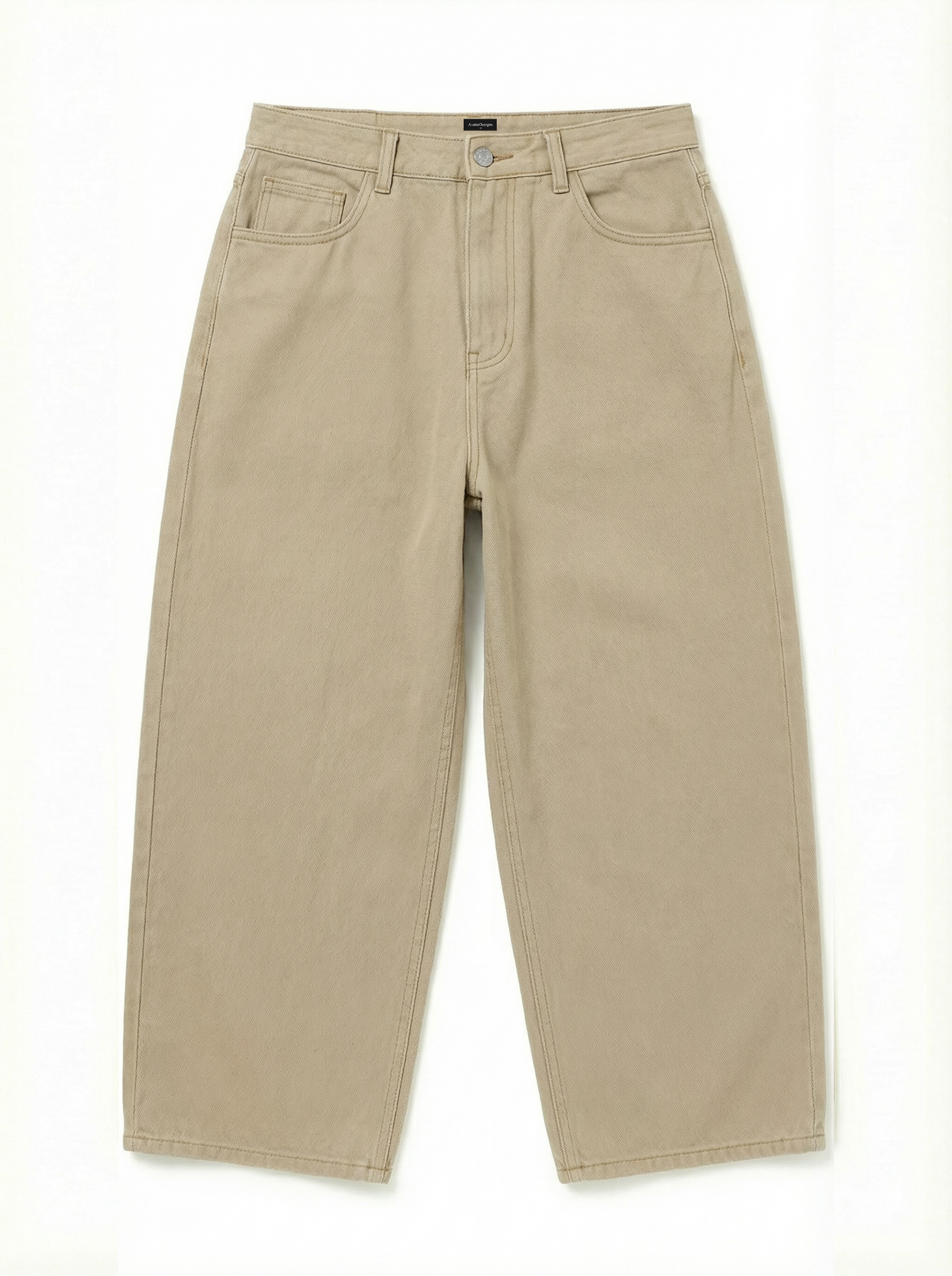 Baggy Dril Carpintero Beige