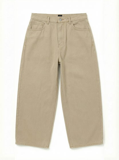Baggy Dril Carpintero Beige