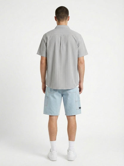 Bermuda Unisex Carpintera Azul Claro