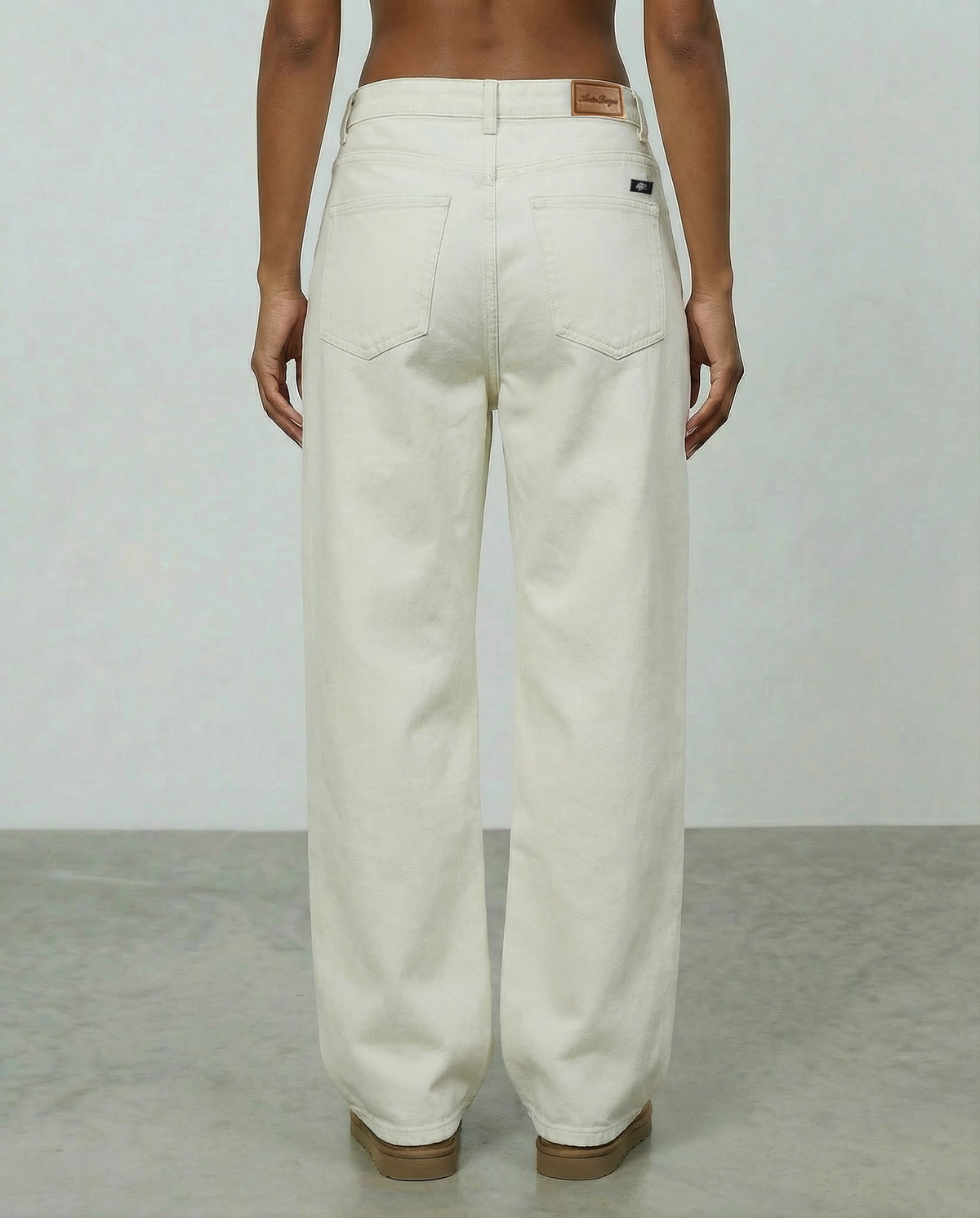 Baggy Dril Mujer Clásico Beige