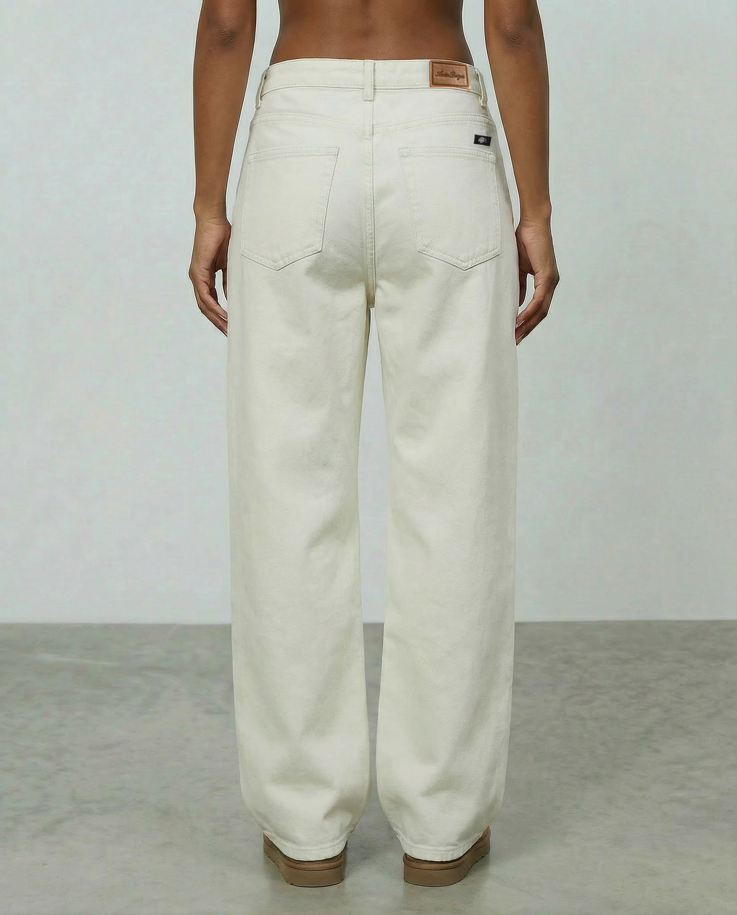 Baggy Dril Mujer Clásico Beige