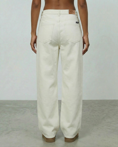 Baggy Dril Mujer Clásico Beige