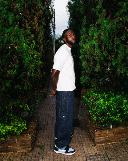 Baggy Jean Carpintero Azul Oscuro