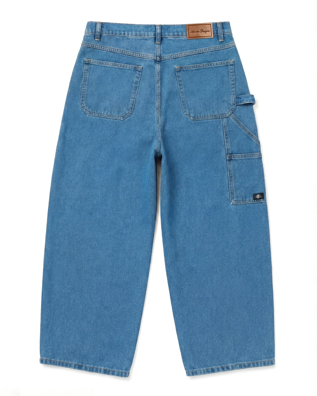 Baggy Jean Hombre Carpintero Azul Medio - Avatar Designs