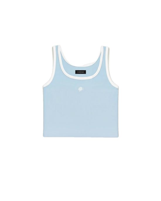 Top Color Azul Claro