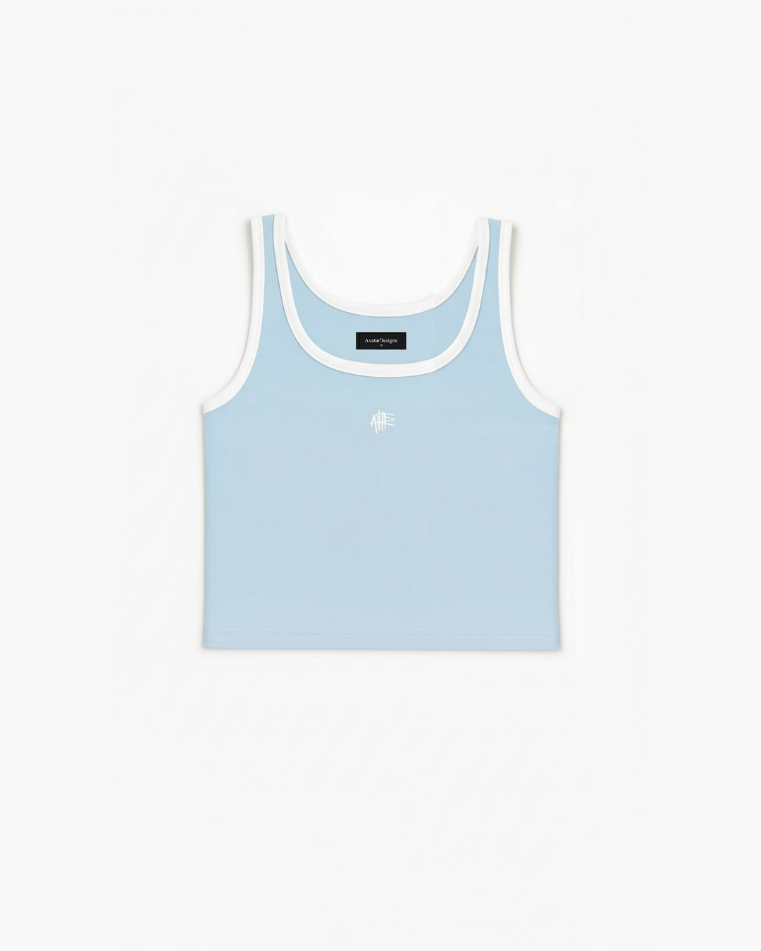 Top Color Azul Claro