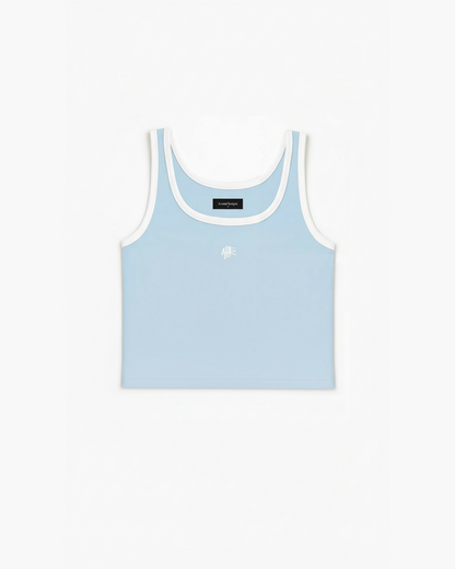 Top Color Azul Claro