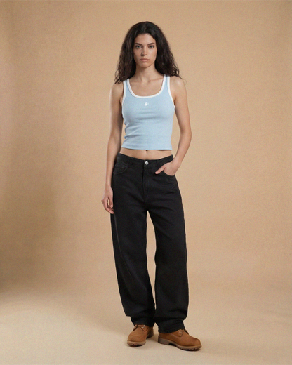 Top Color Azul Claro